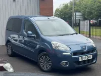 Used Peugeot TePee Access 92 HP (67 kW) 2013 Blue MPV