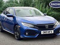 Used Honda Civic Sport Plus 182 HP (133 kW) 2019 Blue Hatchback