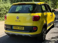 Used Fiat 500L Trekking 85 HP (62 kW) 2014 Yellow MPV