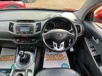 Used Kia Sportage 114 HP (83 kW) 2015 Orange SUV