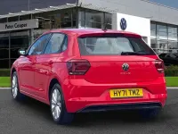 Used VW Polo SEL 110 HP (80 kW) 2021 Red Hatchback