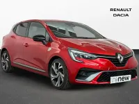 Begagnad Renault Clio V RS Line 90 HK (66 kW) 2023 Röd Halvkombi