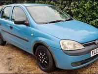 Second-hand Vauxhall Corsa 75 CP (55 kW) 2003 Albastru Hatchback
