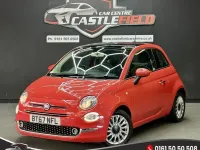 Used Fiat 500 Lounge 69 HP (50 kW) 2017 Pink Hatchback
