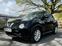 Used Nissan Juke N-Connecta 110 HP (80 kW) 2018 Black SUV
