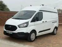 Used Ford Transit Custom 170 HP (125 kW) 2018 White Van