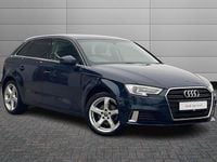 Used Audi A3 Sport 150 HP (110 kW) 2018 Blue Sedan