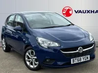 Used Vauxhall Corsa 90 HP (66 kW) 2018 Blue Hatchback