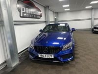 Used Mercedes C220 AMG Line Premium Plus 2017 Blue Cabriolet