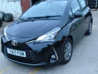 Used Toyota Yaris 111 HP (81 kW) 2017 Black Hatchback