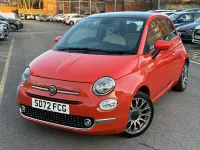 Used Fiat 500 Dolcevita 2022 Orange Hatchback