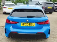 Begagnad BMW 116 M Sport 2020 Blå Halvkombi