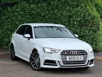 Used Audi S3 Sportback Sport 300 HP (220 kW) 2019 White Hatchback