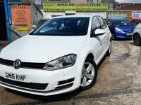 Used VW Golf VII Edition 125 HP (91 kW) 2016 White Hatchback