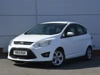 Used Ford C-MAX Zetec 125 HP (91 kW) 2013 White MPV