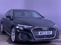 Used Audi A3 Sportback S-Line 110 HP (80 kW) 2023 Black Hatchback