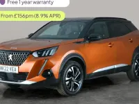 Used Peugeot 2008 GTi 131 HP (96 kW) 2022 Orange SUV