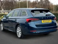 Used Skoda Octavia SE L 147 HP (108 kW) 2023 Petrol blue metallic Estate