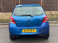 Used Toyota Yaris 2010 Blue Hatchback