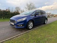 Used Ford S-MAX Titanium 180 HP (132 kW) 2016 Blue MPV