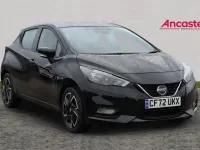 Begagnad Nissan Micra Acenta 92 HK (67 kW) 2023 Svart Halvkombi