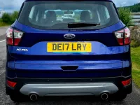 Used Ford Kuga Zetec 120 HP (88 kW) 2017 Blue SUV