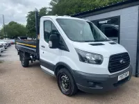 Used Ford Transit 130 HP (95 kW) 2017 White Cabriolet