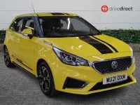 Used MG MG3 Exclusive 106 HP (77 kW) 2021 Yellow Hatchback