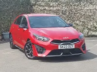 Used Kia Ceed GT-Line 158 HP (116 kW) 2023 Red Hatchback