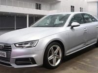 Used Audi A4 S-Line 150 HP (110 kW) 2018 Silver Sedan