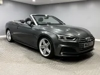 Used Audi A5 Cabriolet S-Line 190 HP (139 kW) 2020 Grey Cabriolet