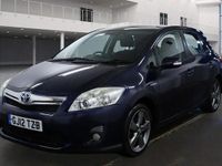 Used Toyota Auris Hybrid 2012 Blue Hatchback