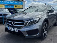 Used Mercedes GLA220 AMG line 177 HP (130 kW) 2016 Grey SUV