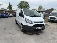 Used Ford Transit Custom 100 HP (73 kW) 2015 White Van