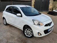 Used Nissan Micra Acenta 2014 White Hatchback