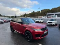 Second-hand Land Rover Range Rover Sport 350 CP (257 kW) 2021 Roșu SUV