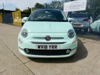 Used Fiat 500 Lounge 69 HP (50 kW) 2018 Green Hatchback