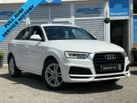 Used Audi Q3 S-Line 180 HP (132 kW) 2018 White SUV