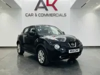 Usado Nissan Juke Acenta 110 CV (80 kW) 2014 Negro SUV