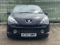 Used Peugeot 207 CC GT 2007 Black Cabriolet