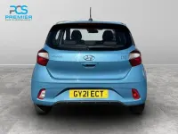Used Hyundai i10 SE 84 HP (61 kW) 2021 Aqua turquoise Hatchback