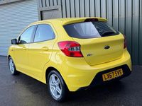 Used Ford Ka Plus Zetec 2017 Yellow Hatchback