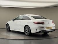 Used Mercedes E220 AMG line 2021 Polar white Coupe