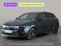 Begagnad Vauxhall Astra GS Line 130 HK (95 kW) 2022 Svart Halvkombi