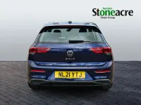 Used VW Golf VII Life 130 HP (95 kW) 2021 Blue Hatchback