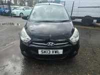 Begagnad Hyundai i10 Classic 85 HK (62 kW) 2013 Svart Halvkombi