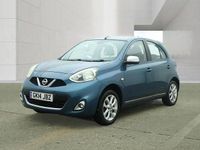 Used Nissan Micra Acenta 80 HP (58 kW) 2014 Blue Hatchback