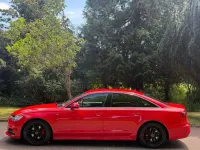 Begagnad Audi A6 S-Line 190 HK (139 kW) 2015 Röd Sedan