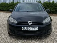 Used VW Golf VI Match 105 HP (77 kW) 2010 Black Hatchback