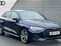 Used Audi A3 Black Edition 150 HP (110 kW) 2025 Blue